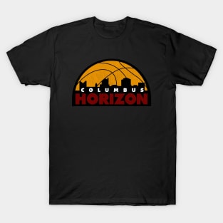 Defunct - Columbus Horizon Basketball CBA T-Shirt